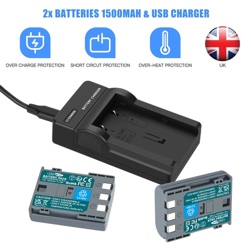 2lh 2l14 batteria e - 2x, nb-2lh